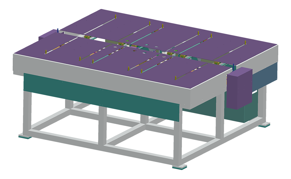 Mechnical centering station